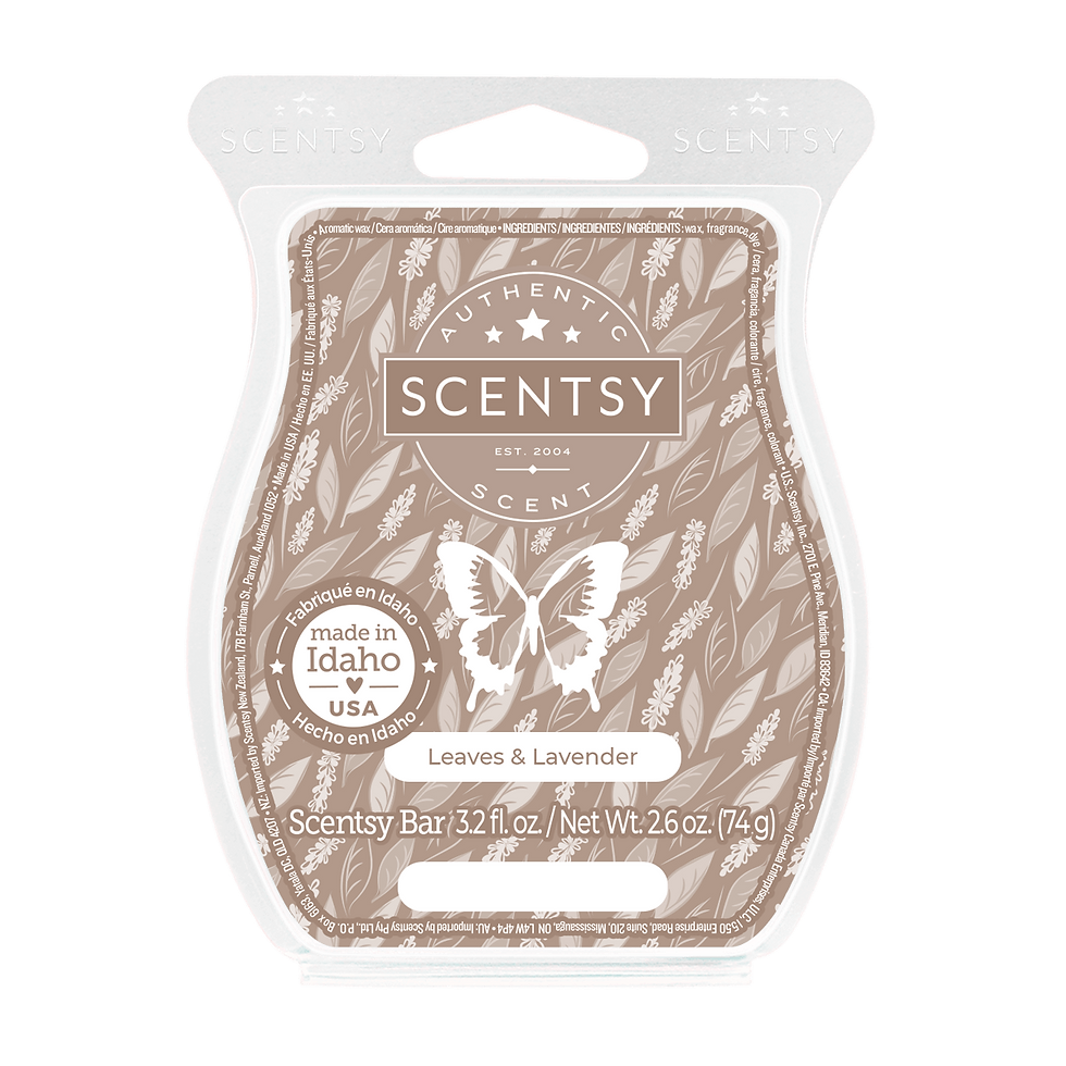 Leaves & Lavender Scentsy Bar