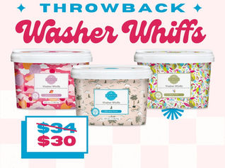 Fresh From the Vault: Fan-Favorite Scentsy Washer Whiffs Are Back (& on Sale!)