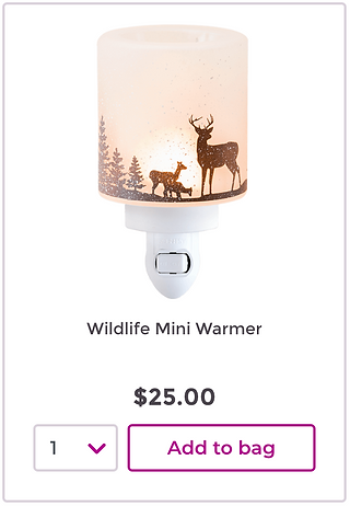 Wildlife Mini Scentsy Warmer