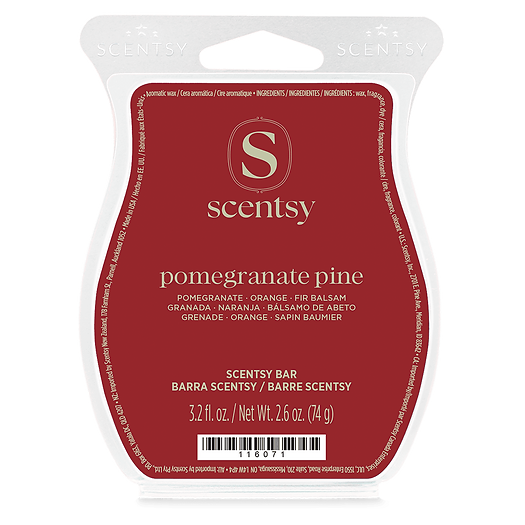 Pomegranate Pine Scentsy Bar