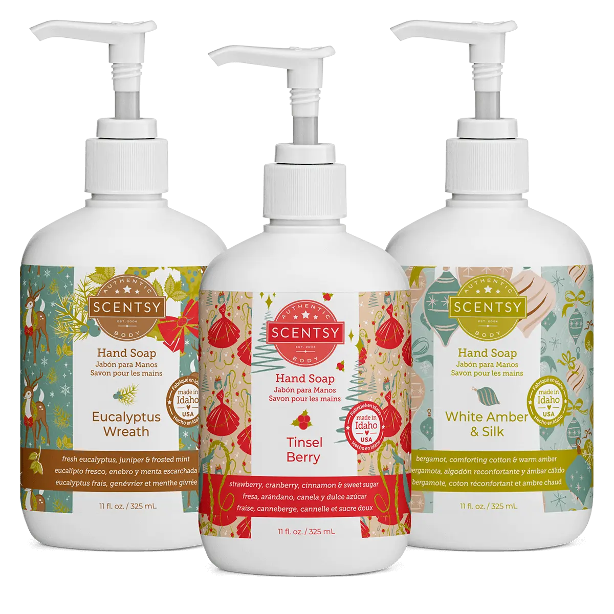 Holiday Hand Soap 3 pack