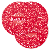 Candy Cane Buttercream Scent Circle