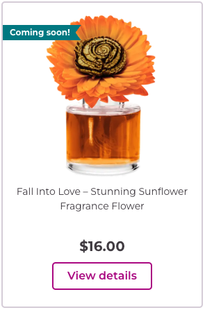 Fall Into Love – Stunning Sunflower Fragrance Flower