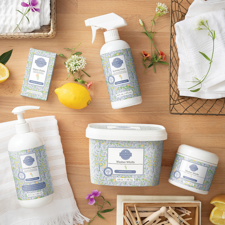 Wildflower Cotton Scentsy Laundry