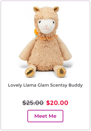 Lovely Llama Glam Scentsy Buddy