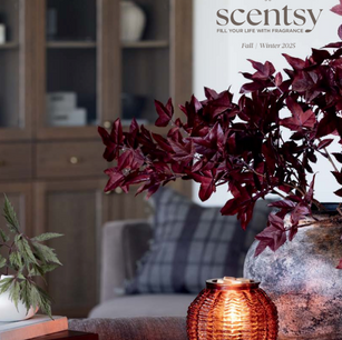 Scentsy Fall Winter 2025 Brochure & Sticker Request