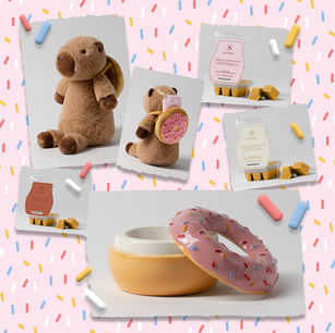Oh, So Sweet Collection with Donut-Inspired Fragrances, Décor & Plush