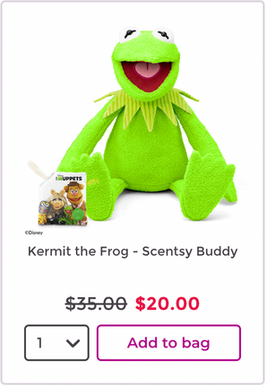 Kermit the Frog - Scentsy Buddy