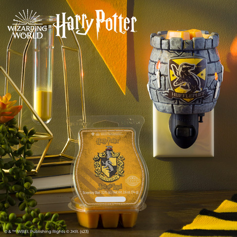 Hufflepuff™ – Scentsy Mini Warmer + Orange 15W Light Bulb