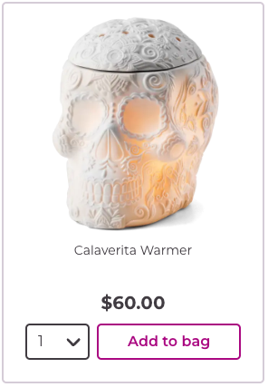 Calaverita Scentsy Warmer