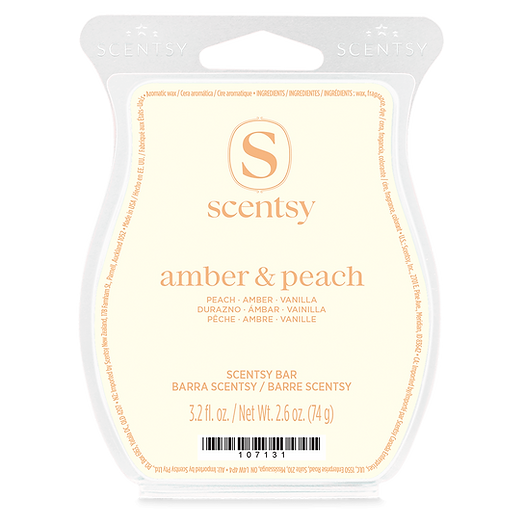 Amber and Peach Scentsy Bar