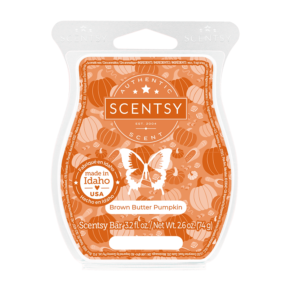 Brown Butter Pumpkin Scentsy Bar