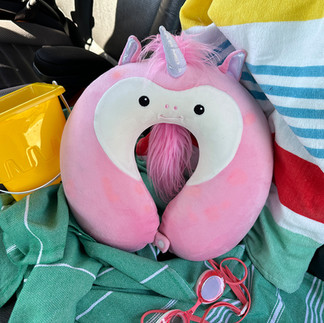 Sunshine State of Mind Collection: Unicorn Scentsy Buddy Travel Pillow