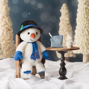 Snowbastian the Snowman is Scentsy's newest Buddy