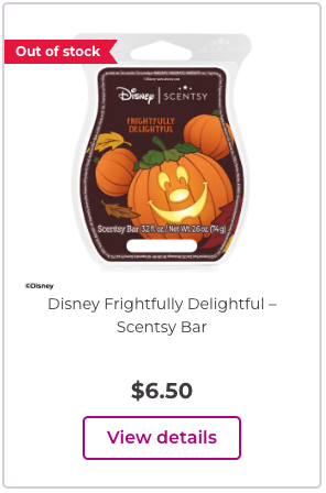 Disney Frightfully Delightful – Scentsy Bar