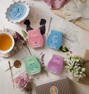 Scentsy's Jane Austen's Wax Collection: Indulge your fondness for reading with four novel fragrances