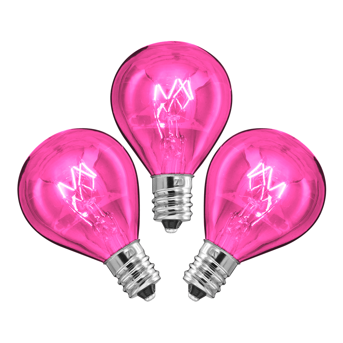 Pink 20 Watt Bulbs