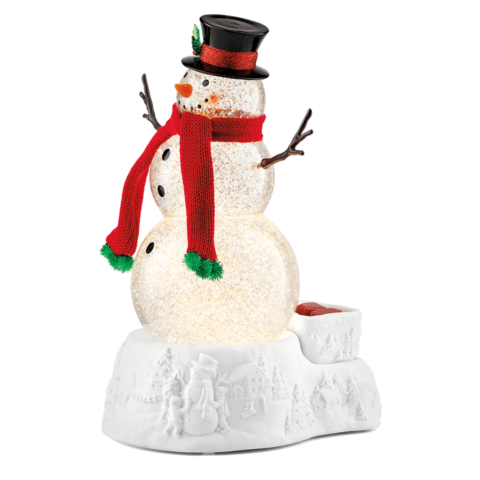 Swirling Snowman Limited-Edition Holiday Warmer