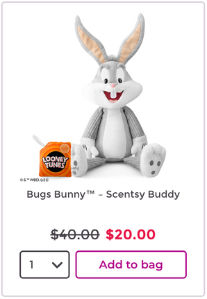 Bugs Bunny™ – Scentsy Buddy