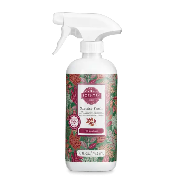 Fall Into Love Scentsy Fresh Fabric Spray