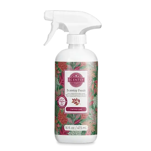 Fall Into Love Scentsy Fresh Fabric Spray