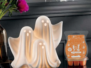 September 2024's Scentsy Warmer of the Month: Boo Crew & Spooky but Sweet