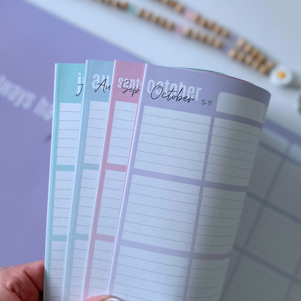 Thumbnail: 25/26 Purple Blocked Vegan Leather Teacher Planner