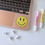 Thumbnail: Fabric Smiley 3" Sticker