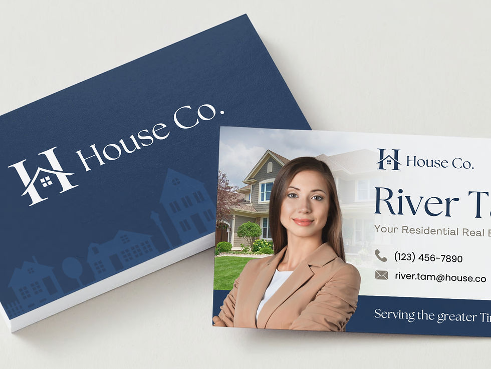 Real Estate Agent Business Card Template