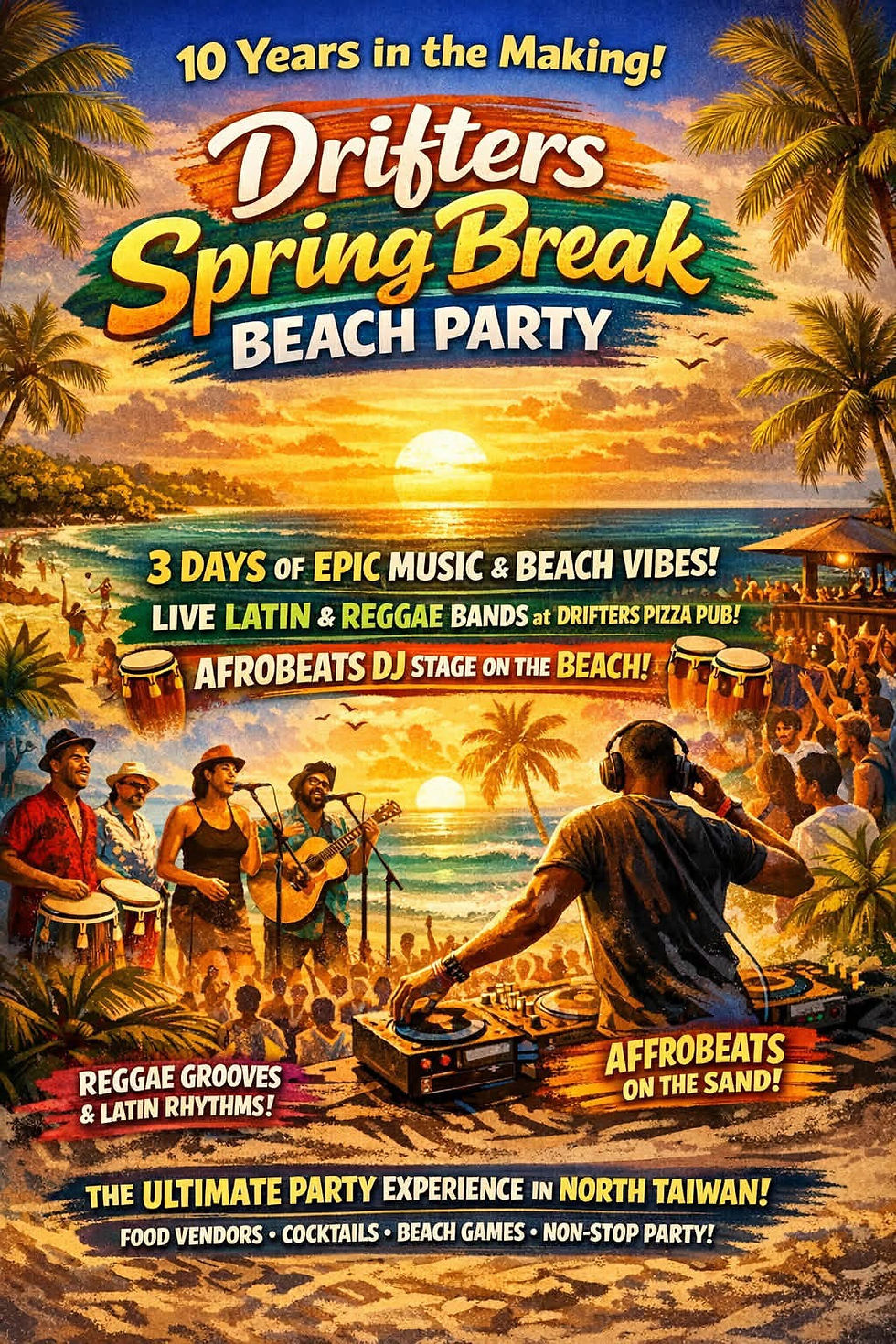 ☄ 𝐖𝐀𝐈'𝐀𝐎 𝐒𝐏𝐑𝐈𝐍𝐆 𝐇𝐈𝐆𝐇 𝟐𝟎𝟐𝟔 外澳春嗨音樂祭🔥 𝗦𝗣𝗥𝗜𝗡𝗚 𝗕𝗥𝗘𝗔𝗞 𝗜𝗡 𝗧𝗔𝗜𝗪𝗔𝗡 𝗦𝗧𝗔𝗥𝗧𝗦 𝗛𝗘𝗥𝗘🌴