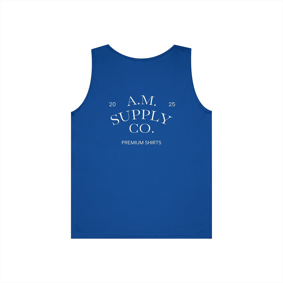 Thumbnail: Vintage American Muscle Car Tank Top – Retro Stars & Stripes Road Trip Tee