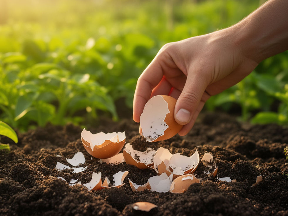 Eierschalen als Dünger: Anwendung im Garten- Bodenschutz & Osterdeko 🌿🥚