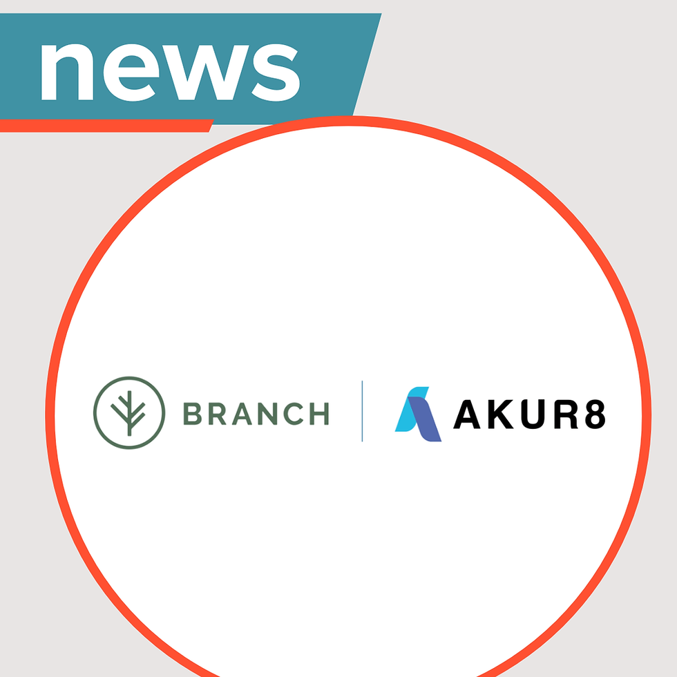 Branch Expands Relationship with Akur8 with Adoption of Discover
