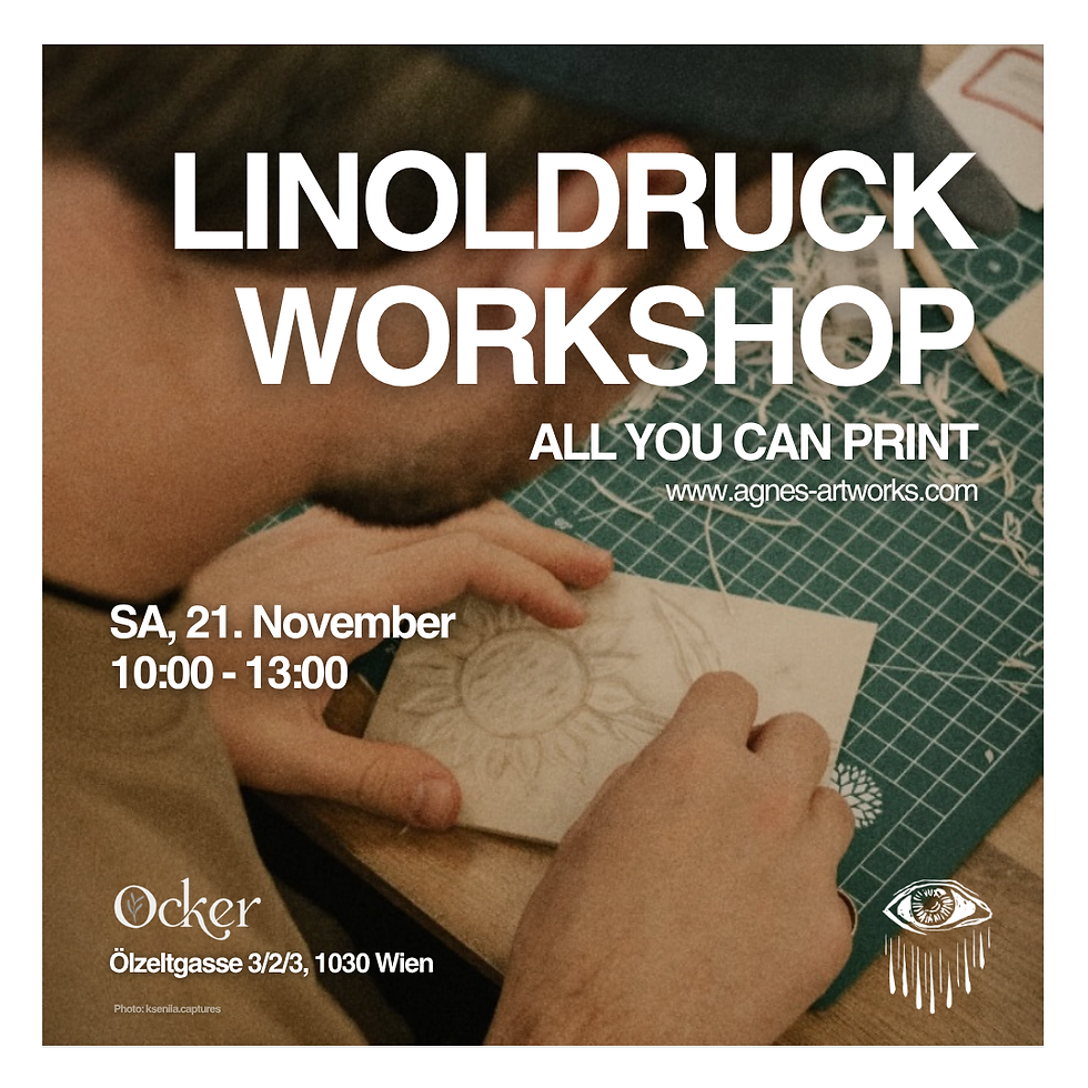 ALL YOU CAN PRINT - Linoldruck Workshop im Ocker Studio #39