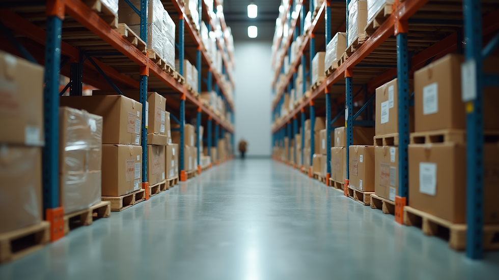 Secure and Efficient Pallet Rack Setup