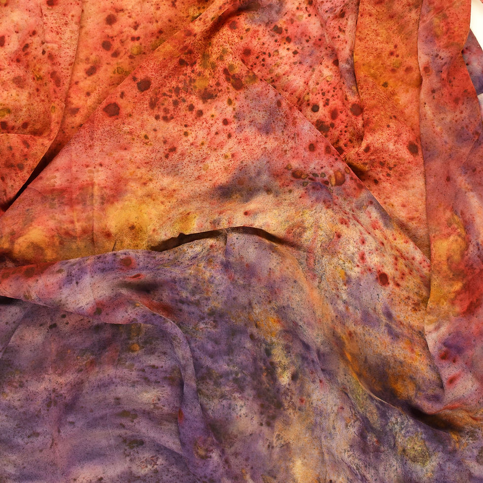 Thumbnail: Double Silk Crepe Scarf