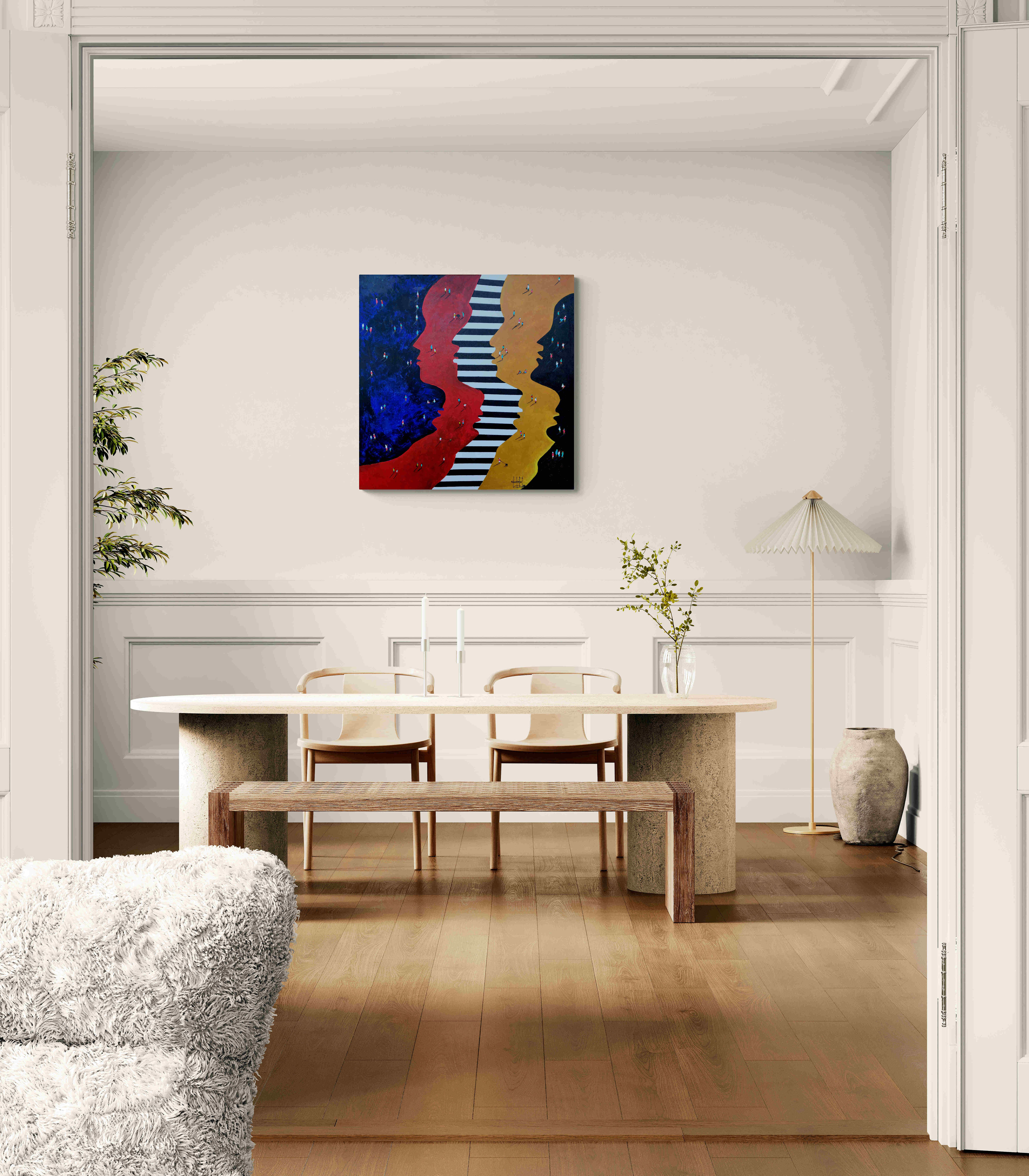 Erikan Ekefrey | Erikan Art | "Come Face to Face"