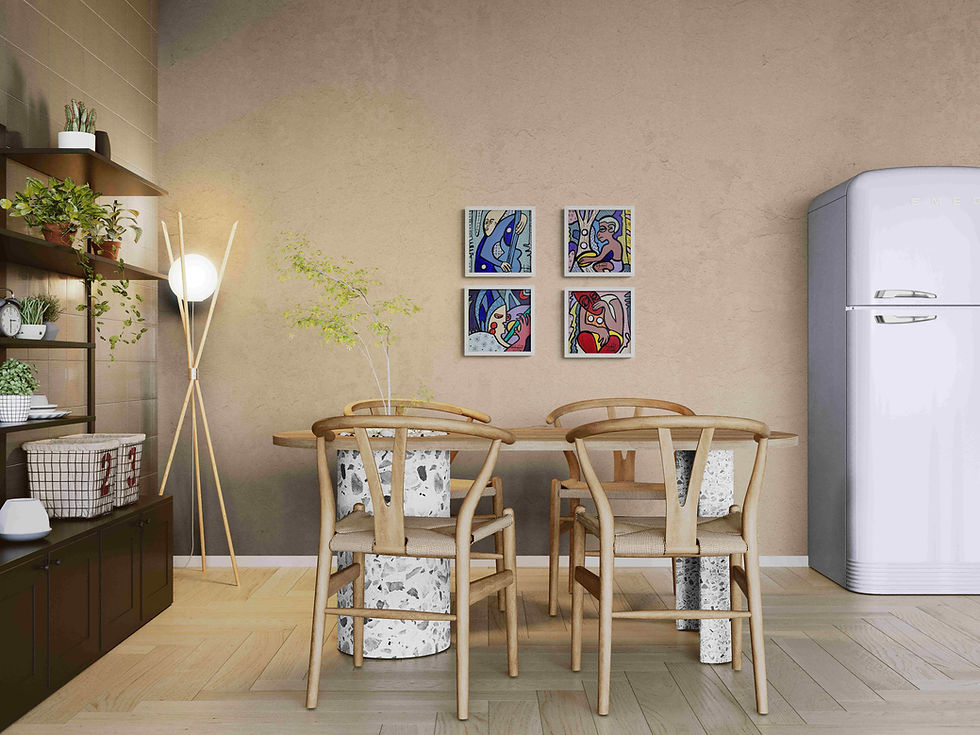 Erikan Ekefrey | Erikan Art | "Peace of Mind Series - Set1"