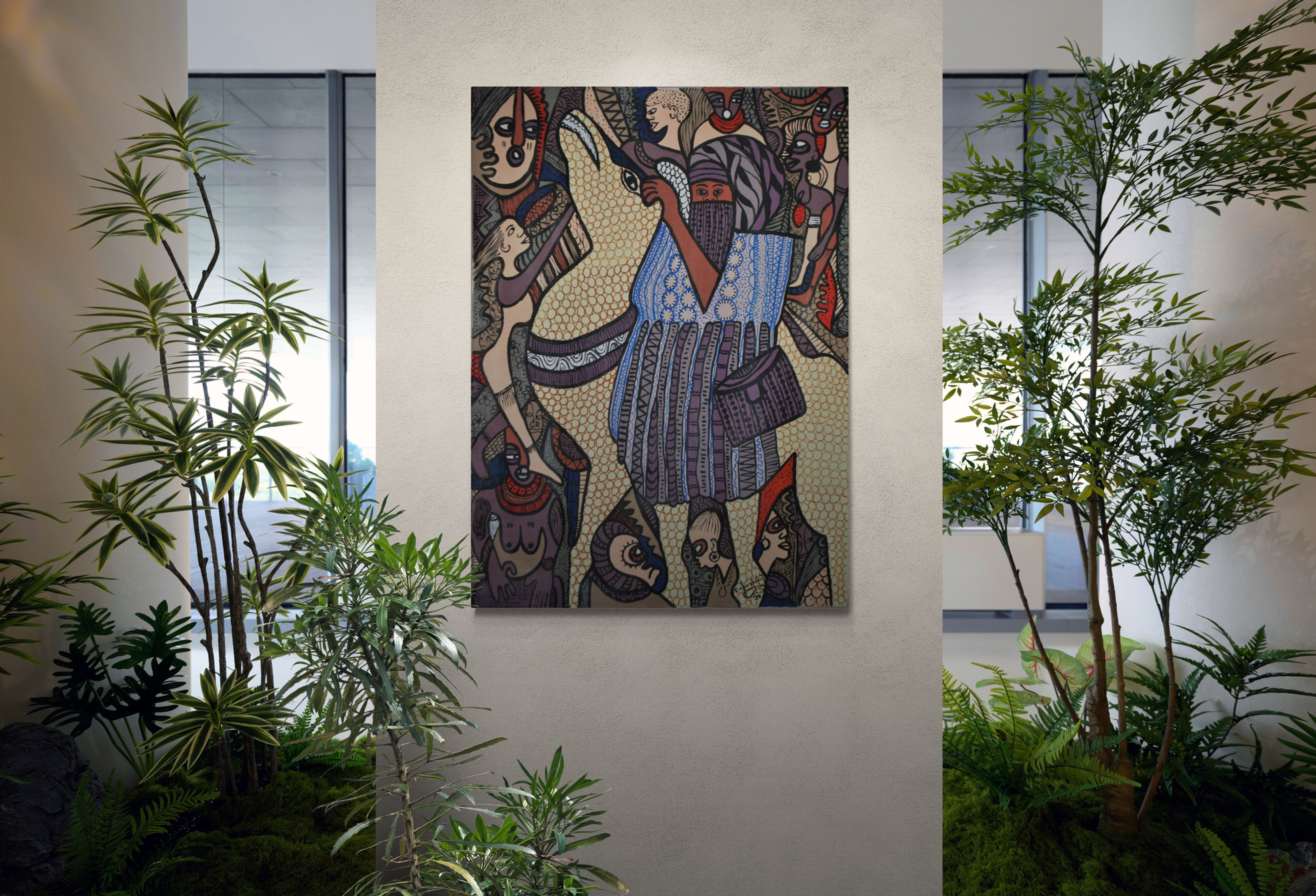 Erikan Ekefrey | Erikan Art | "Tuareg Camel"