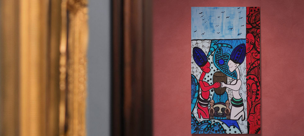 Erikan Ekefrey | Erikan Art | Yoruba Door