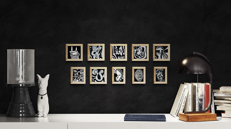 Erikan Ekefrey | Erikan Art | "Engraved Series"