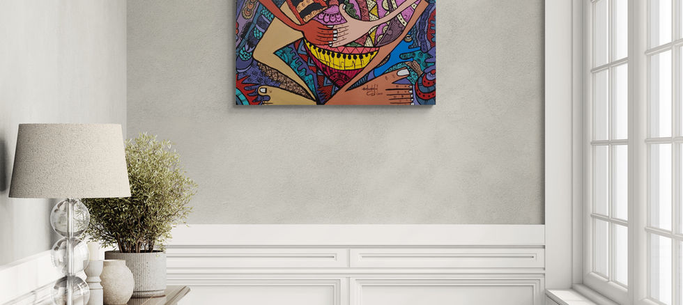 Erikan Ekefrey | Erikan Art | Palm Wine Seller