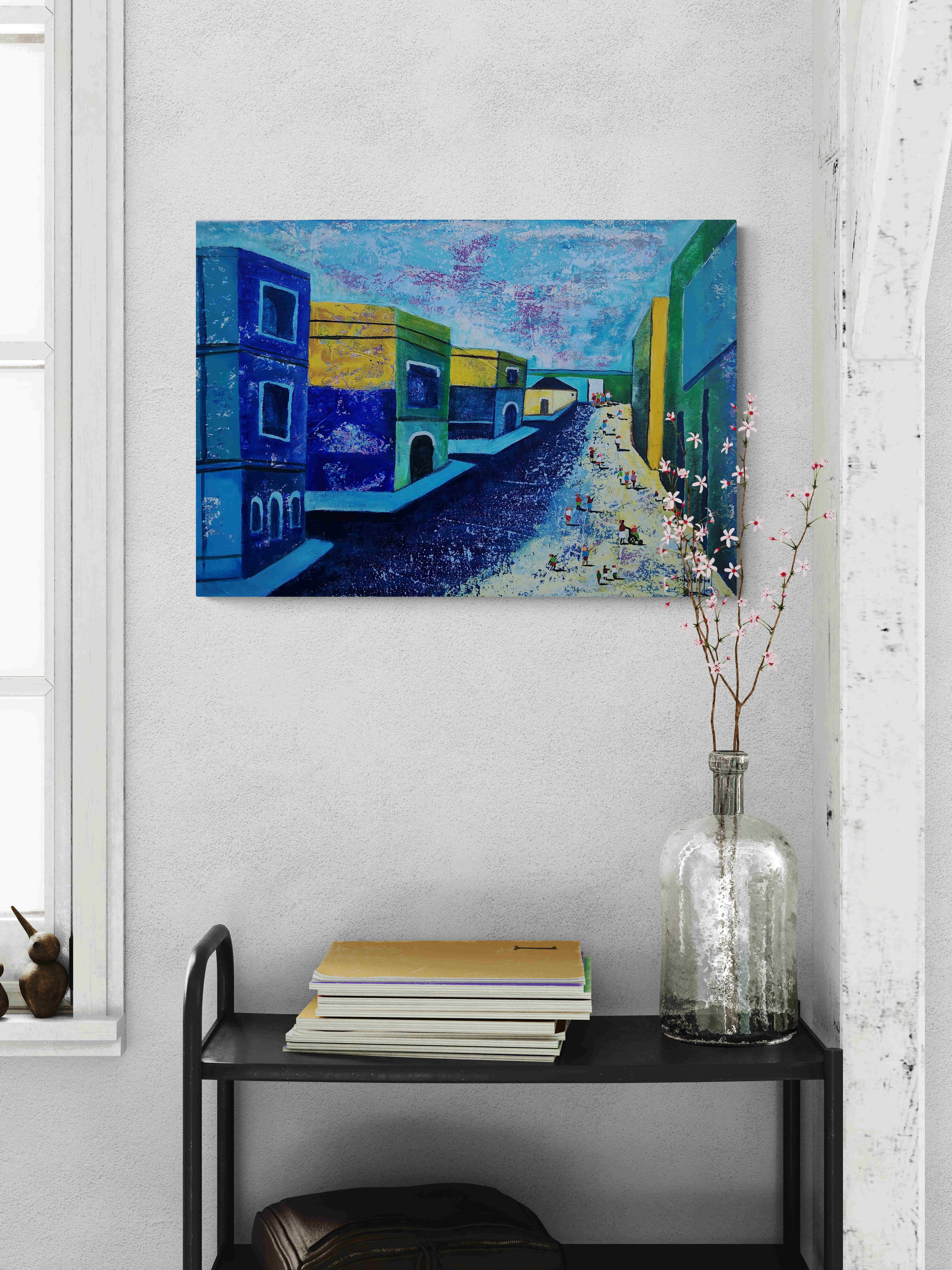 Erikan Ekefrey | Erikan Art | "Urban Street - II"