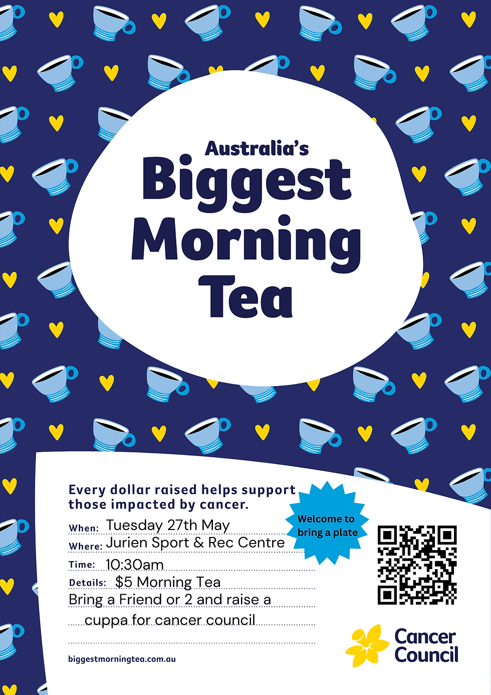 AUSTRALIA'S BIGGEST MORNING TEA