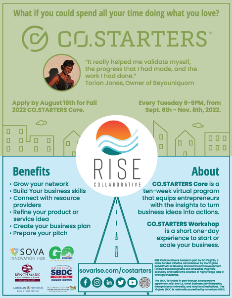 Co. Starters Newspaper ad