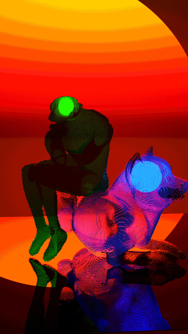 Shih CryptoPunk No. 18 Forever-Friends--Companionship