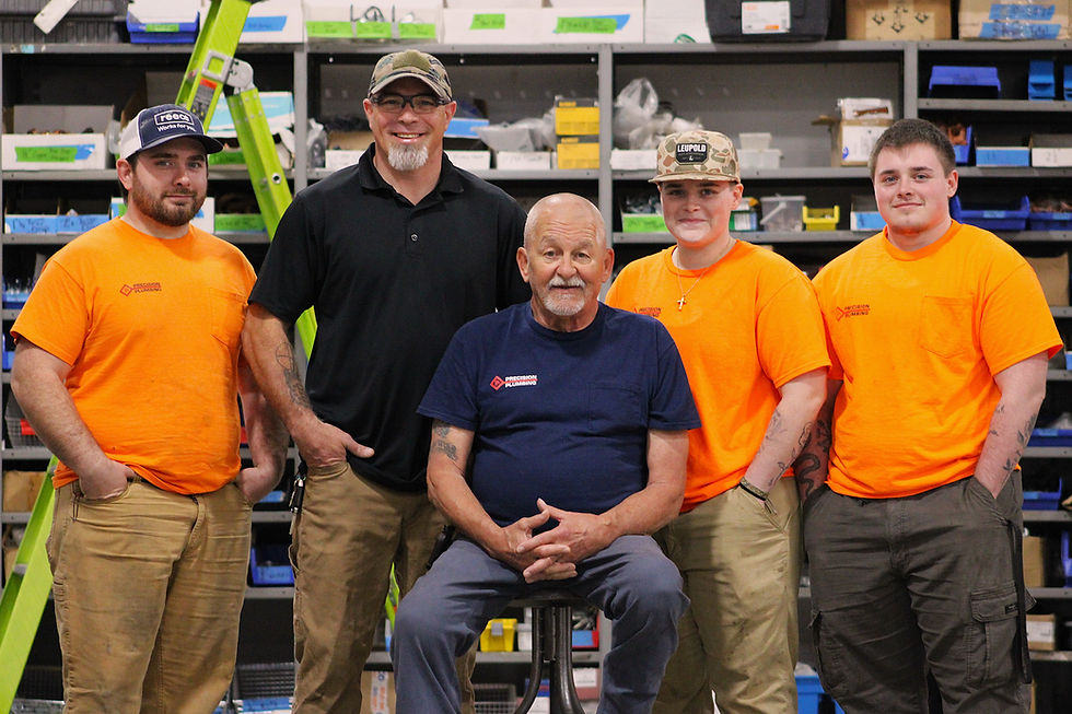From Granddad to Grandkids: A Rare Three-Generation Legacy Built Here at Precision Plumbing