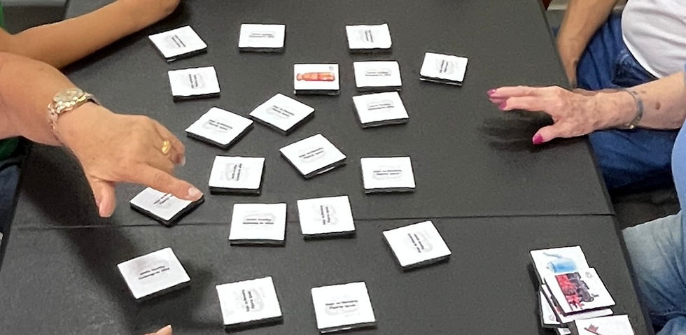 Agora você pode ter em casa os jogos criados pelo Espaço 60 Mais!