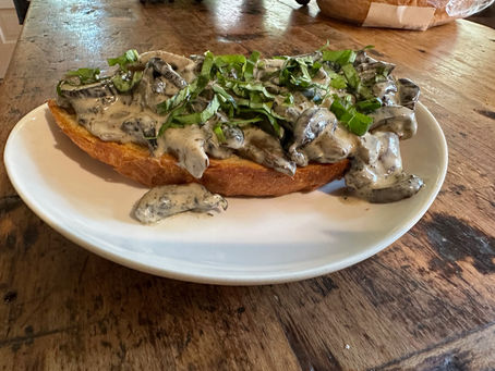 Back In Britain - Mushroom Toasty