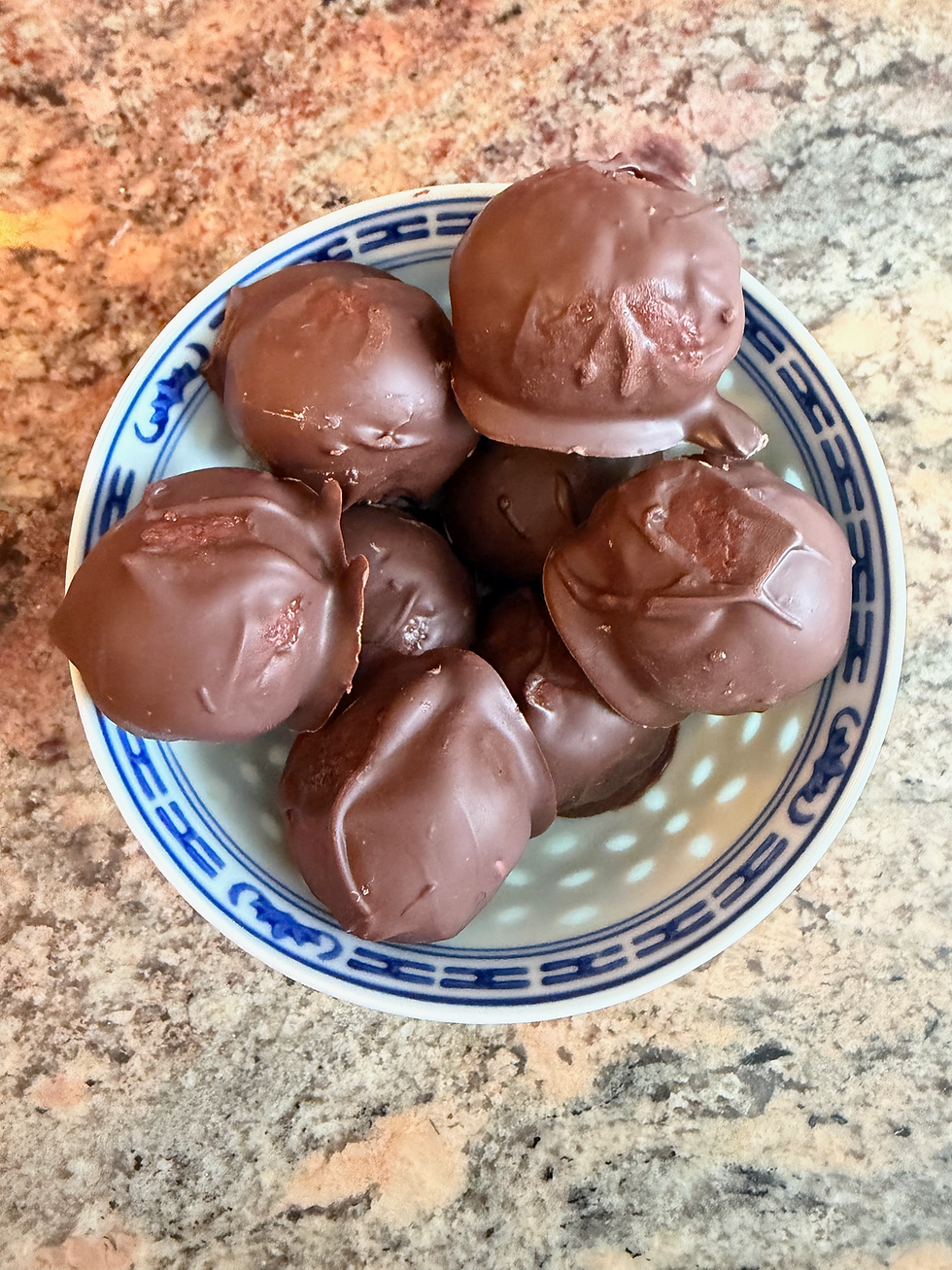 Regretless Reeses - Healthy Chocolate Peanut Butter Balls